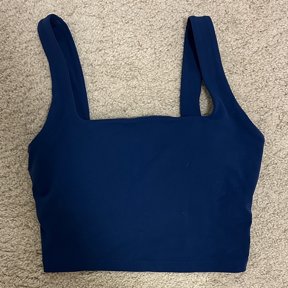 Butterluxe Womens Square Neck Longline Sports Bra